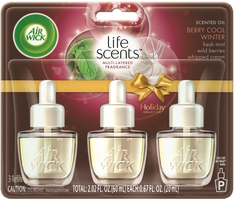 AIR WICK Scented Oil  Berry Cool Winter Discontinued